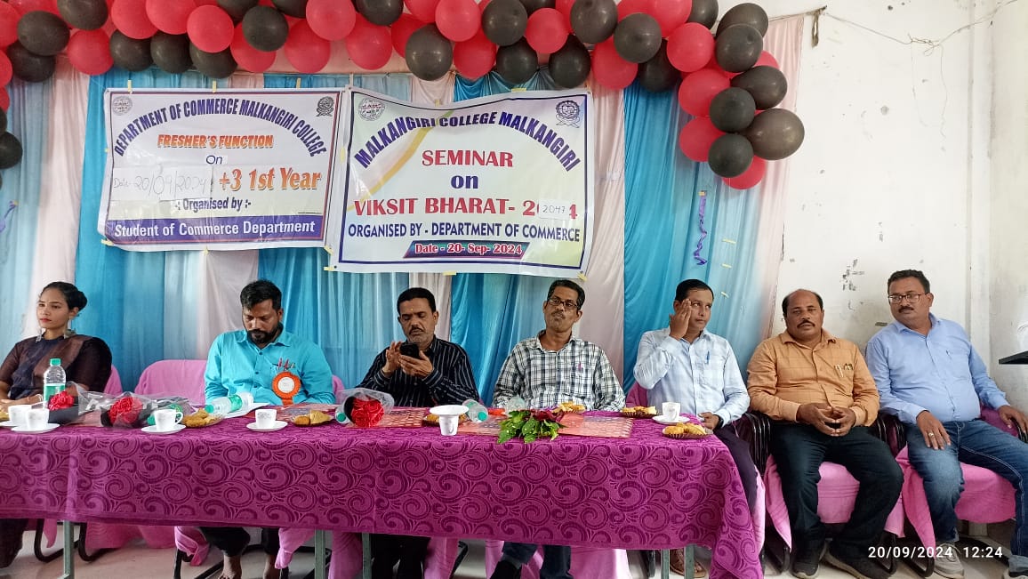 ମାଲକାନଗିରି ମହାବିଦ୍ୟାଳୟରେ ବିକଶିତ ଭାରତ ୨୦୪୭ ସମ୍ପର୍କିତ ଆଲୋଚନା ଚକ୍ର।